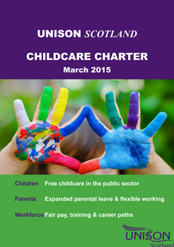 UNISON Scotland Childcare charter March 2015 image 1