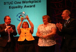 Alex Salmond and Oneworkplace Award