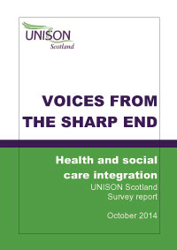 Voices from the sharp end - Care Integration Survey Report Oct 2014