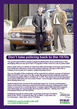 Police staff A4 poster March 2012