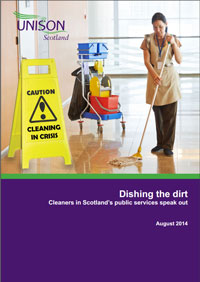 Dishing the Dirt - cleaners survey Aug 2014